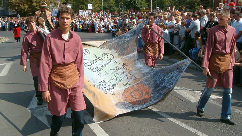 Gwarki - pochód historyczny